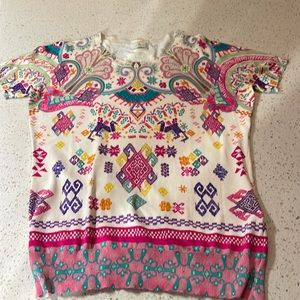 Etro short sleeve sweater